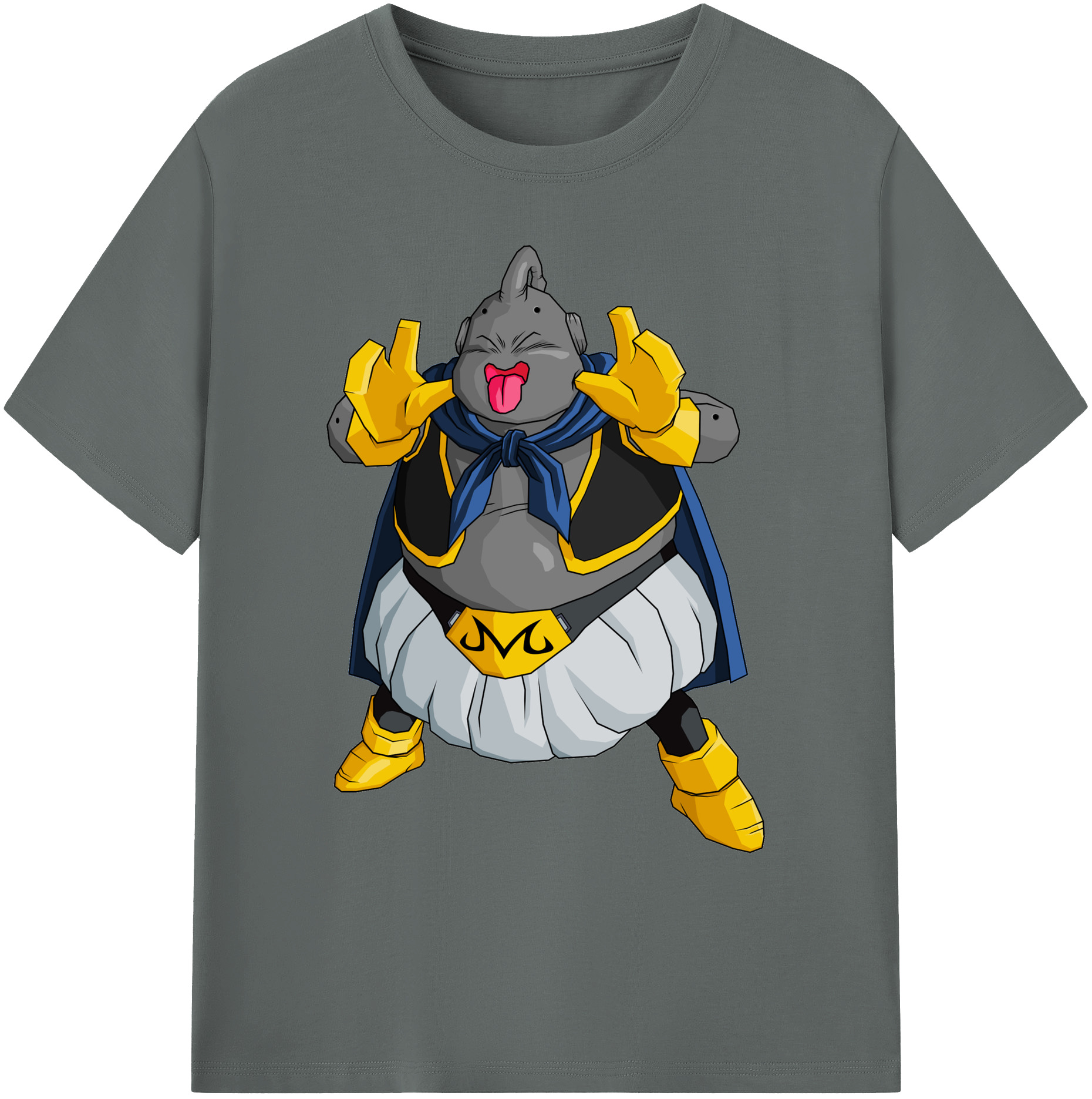 （画像用） ドラゴンボール 魔人ブウ DRAGON BALL Majin Buu 綿100％ メンズ半袖Tシャツ｜肌触りやわらか＆通気性